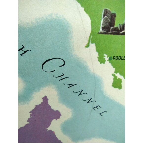 Vintage 1956 Queen Elizabeth England Around the World Program Book Princess - Picture 9 of 15